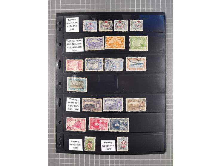 1863/1919, mostly unused and used collection incl. postage due stamps with three unused stamps Mi.-No. 1, many overprint issu