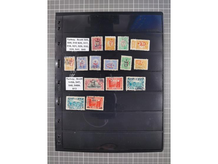 1863/1919, mostly unused and used collection incl. postage due stamps with three unused stamps Mi.-No. 1, many overprint issu