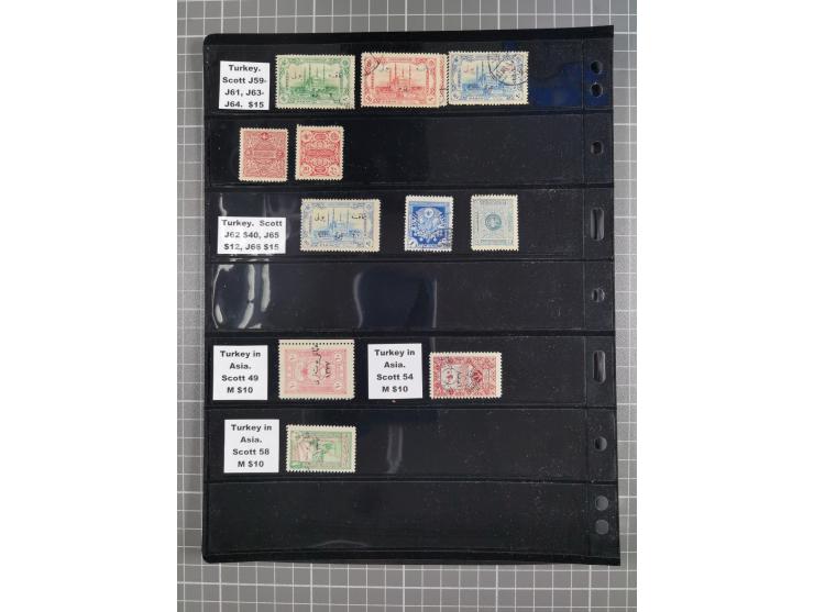 1863/1919, mostly unused and used collection incl. postage due stamps with three unused stamps Mi.-No. 1, many overprint issu