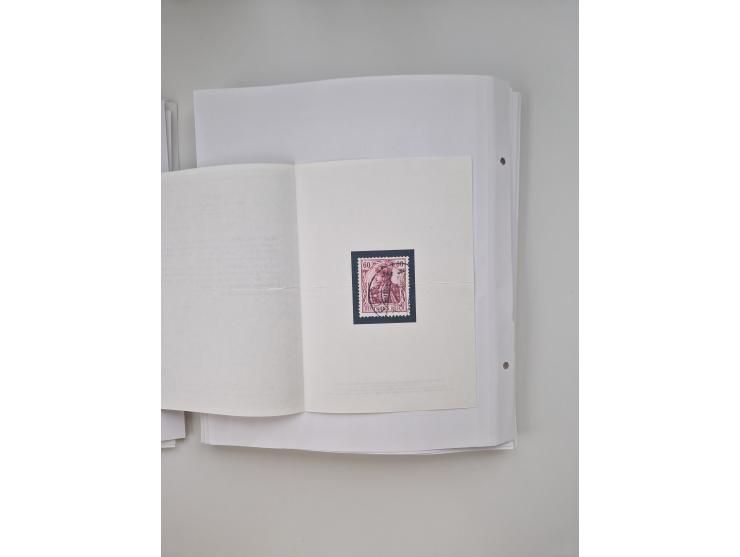 1872/1945, meist ungebraucht/postfrische und gestempelte Sammlung inkl. Dienstpost mit vielen besseren und kpl. Ausgaben. Dab
