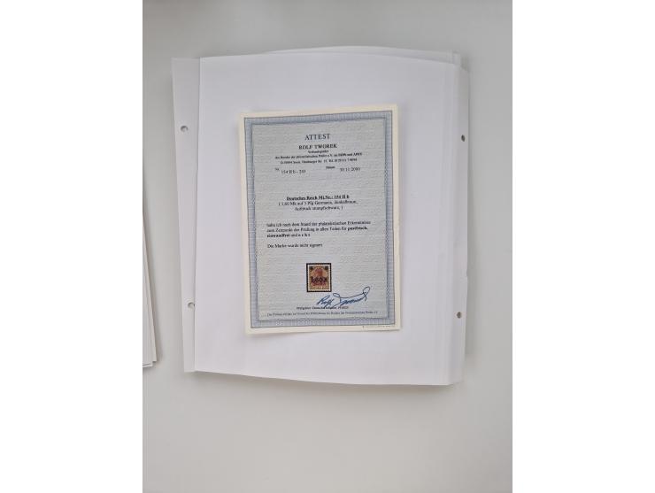 1872/1945, meist ungebraucht/postfrische und gestempelte Sammlung inkl. Dienstpost mit vielen besseren und kpl. Ausgaben. Dab