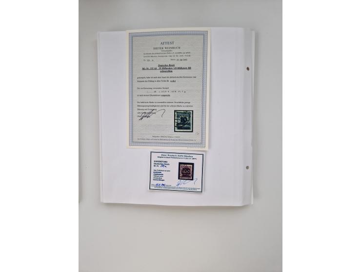 1872/1945, meist ungebraucht/postfrische und gestempelte Sammlung inkl. Dienstpost mit vielen besseren und kpl. Ausgaben. Dab