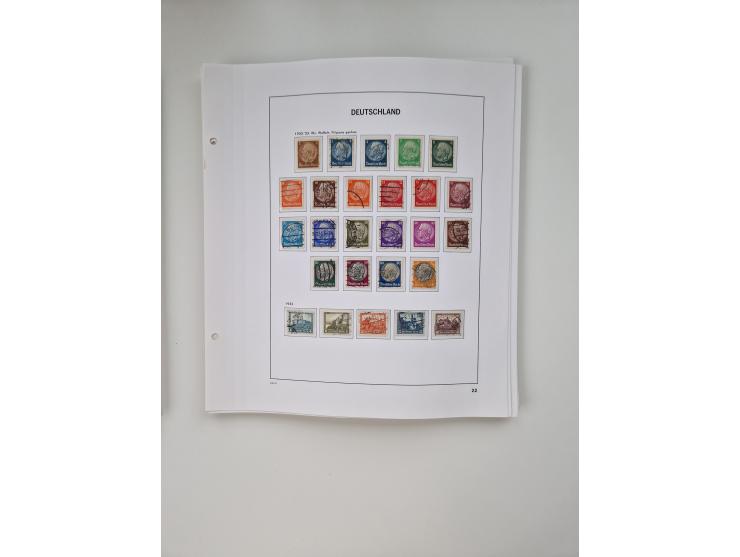 1872/1945, meist ungebraucht/postfrische und gestempelte Sammlung inkl. Dienstpost mit vielen besseren und kpl. Ausgaben. Dab