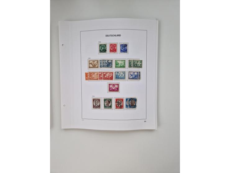 1872/1945, meist ungebraucht/postfrische und gestempelte Sammlung inkl. Dienstpost mit vielen besseren und kpl. Ausgaben. Dab