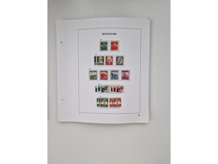 1872/1945, meist ungebraucht/postfrische und gestempelte Sammlung inkl. Dienstpost mit vielen besseren und kpl. Ausgaben. Dab