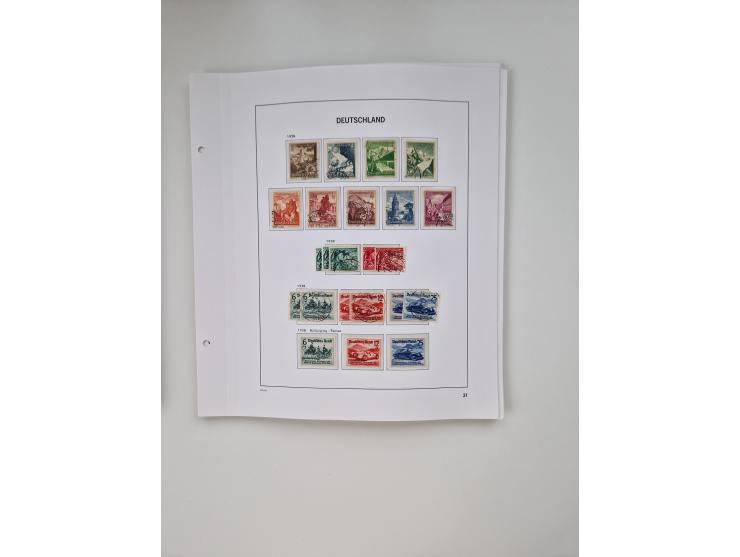 1872/1945, meist ungebraucht/postfrische und gestempelte Sammlung inkl. Dienstpost mit vielen besseren und kpl. Ausgaben. Dab