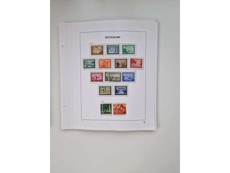 1872/1945, meist ungebraucht/postfrische und gestempelte Sammlung inkl. Dienstpost mit vielen besseren und kpl. Ausgaben. Dab