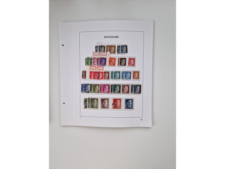 1872/1945, meist ungebraucht/postfrische und gestempelte Sammlung inkl. Dienstpost mit vielen besseren und kpl. Ausgaben. Dab