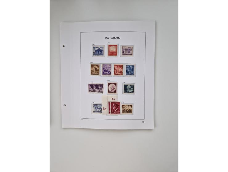 1872/1945, meist ungebraucht/postfrische und gestempelte Sammlung inkl. Dienstpost mit vielen besseren und kpl. Ausgaben. Dab