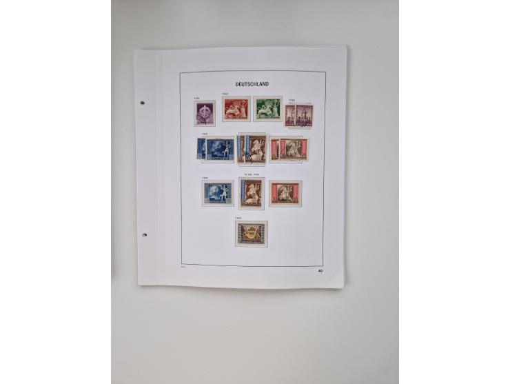 1872/1945, meist ungebraucht/postfrische und gestempelte Sammlung inkl. Dienstpost mit vielen besseren und kpl. Ausgaben. Dab