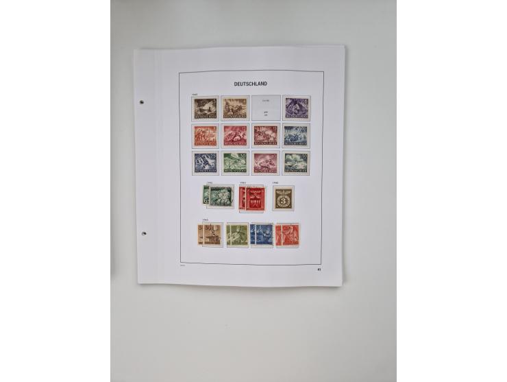 1872/1945, meist ungebraucht/postfrische und gestempelte Sammlung inkl. Dienstpost mit vielen besseren und kpl. Ausgaben. Dab