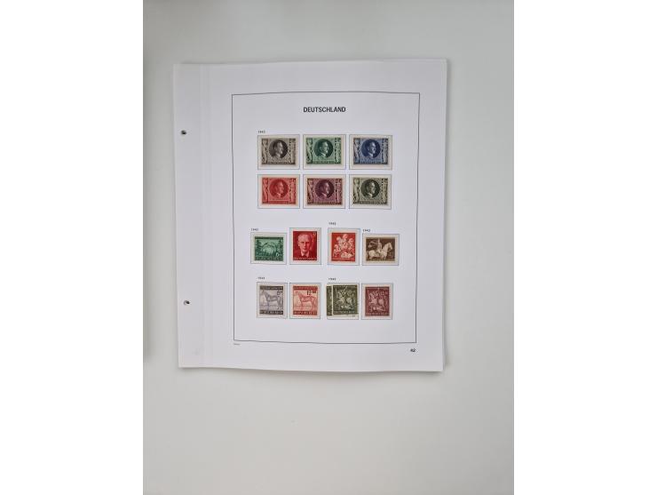 1872/1945, meist ungebraucht/postfrische und gestempelte Sammlung inkl. Dienstpost mit vielen besseren und kpl. Ausgaben. Dab