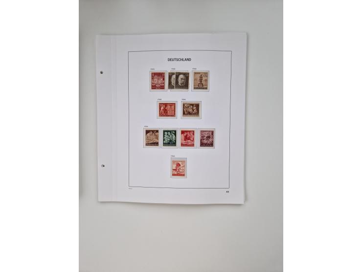 1872/1945, meist ungebraucht/postfrische und gestempelte Sammlung inkl. Dienstpost mit vielen besseren und kpl. Ausgaben. Dab