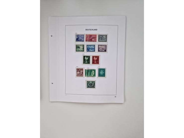 1872/1945, meist ungebraucht/postfrische und gestempelte Sammlung inkl. Dienstpost mit vielen besseren und kpl. Ausgaben. Dab