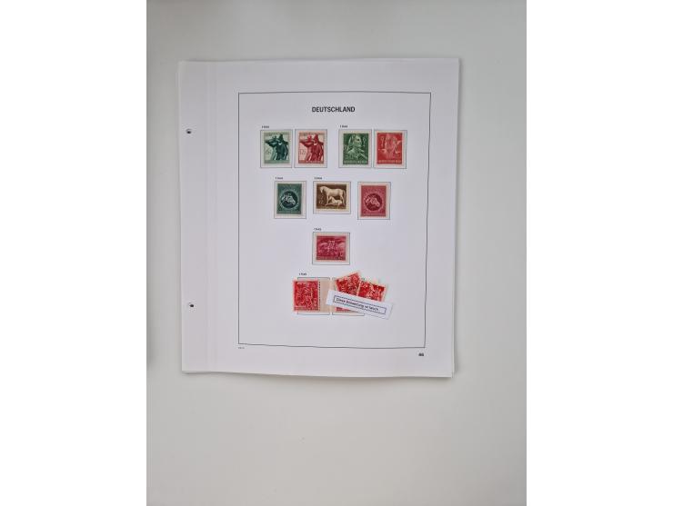 1872/1945, meist ungebraucht/postfrische und gestempelte Sammlung inkl. Dienstpost mit vielen besseren und kpl. Ausgaben. Dab