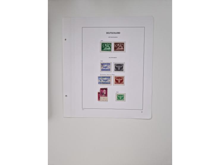 1872/1945, meist ungebraucht/postfrische und gestempelte Sammlung inkl. Dienstpost mit vielen besseren und kpl. Ausgaben. Dab