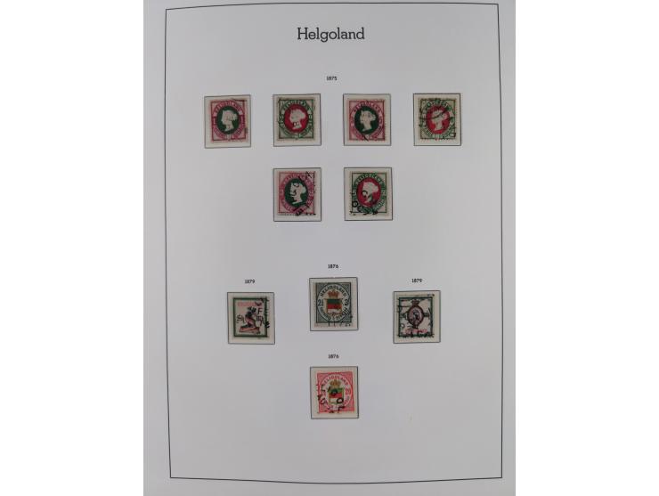 Baden bis Württemberg, ungebrauchte und gestempelte alte Sammlung, dabei u.a. Bayern Mi.-Nr. 1 vollrandig ungebraucht, sowie 