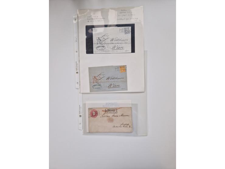 Berlin: 1817/1904,Stempel-Sammlung ab Vorphila mit ca. 280 Briefen, Karten und Ganzsachen mit vielen verschiedenen Stempeln i