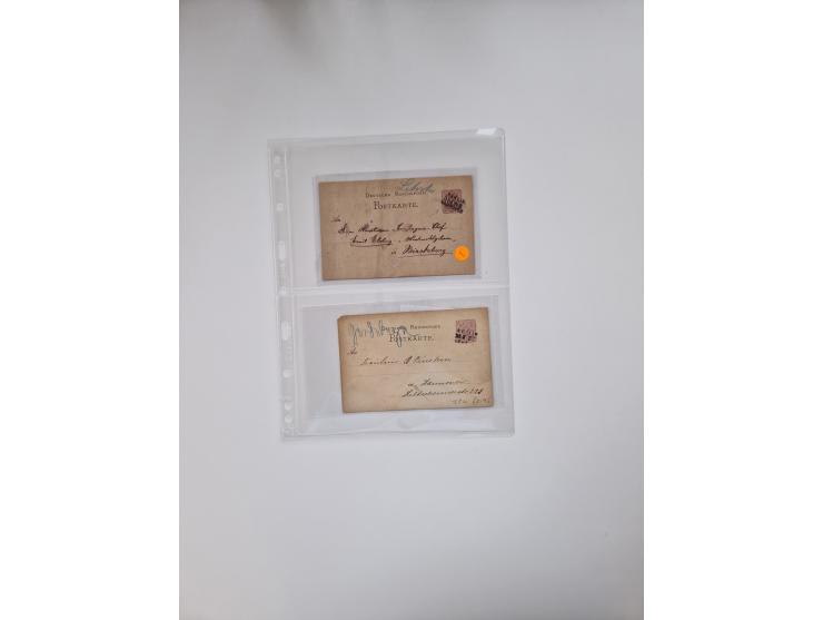 Berlin: 1817/1904,Stempel-Sammlung ab Vorphila mit ca. 280 Briefen, Karten und Ganzsachen mit vielen verschiedenen Stempeln i