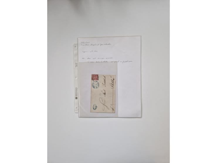 Berlin: 1817/1904,Stempel-Sammlung ab Vorphila mit ca. 280 Briefen, Karten und Ganzsachen mit vielen verschiedenen Stempeln i