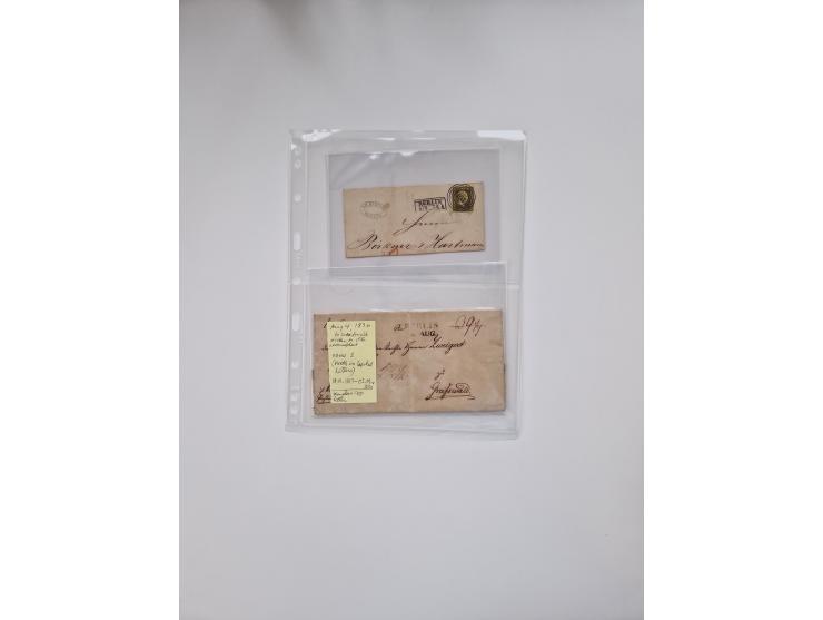 Berlin: 1817/1904,Stempel-Sammlung ab Vorphila mit ca. 280 Briefen, Karten und Ganzsachen mit vielen verschiedenen Stempeln i