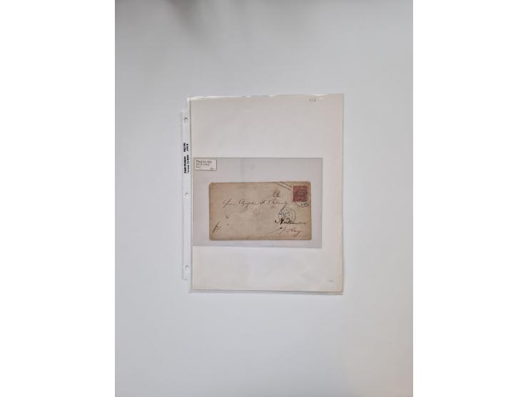 Berlin: 1817/1904,Stempel-Sammlung ab Vorphila mit ca. 280 Briefen, Karten und Ganzsachen mit vielen verschiedenen Stempeln i