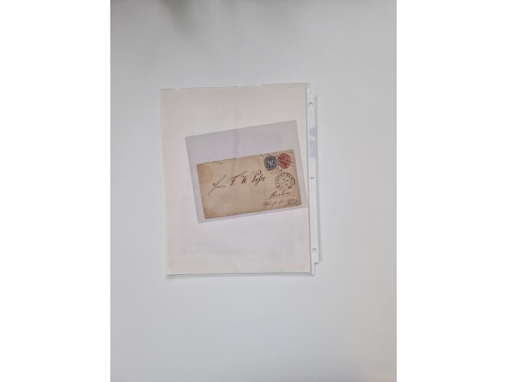 Berlin: 1817/1904,Stempel-Sammlung ab Vorphila mit ca. 280 Briefen, Karten und Ganzsachen mit vielen verschiedenen Stempeln i