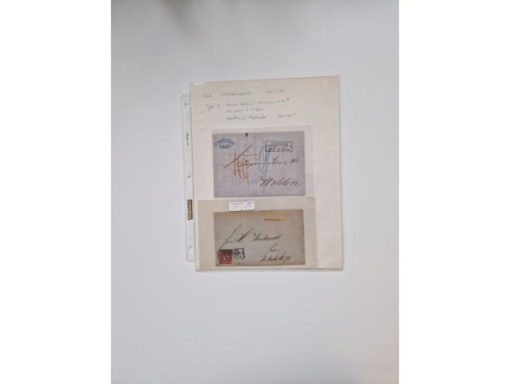 Berlin: 1817/1904,Stempel-Sammlung ab Vorphila mit ca. 280 Briefen, Karten und Ganzsachen mit vielen verschiedenen Stempeln i