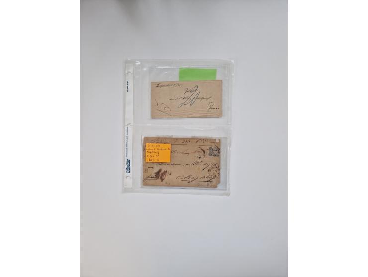 Berlin: 1817/1904,Stempel-Sammlung ab Vorphila mit ca. 280 Briefen, Karten und Ganzsachen mit vielen verschiedenen Stempeln i