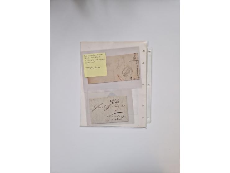 Berlin: 1817/1904,Stempel-Sammlung ab Vorphila mit ca. 280 Briefen, Karten und Ganzsachen mit vielen verschiedenen Stempeln i