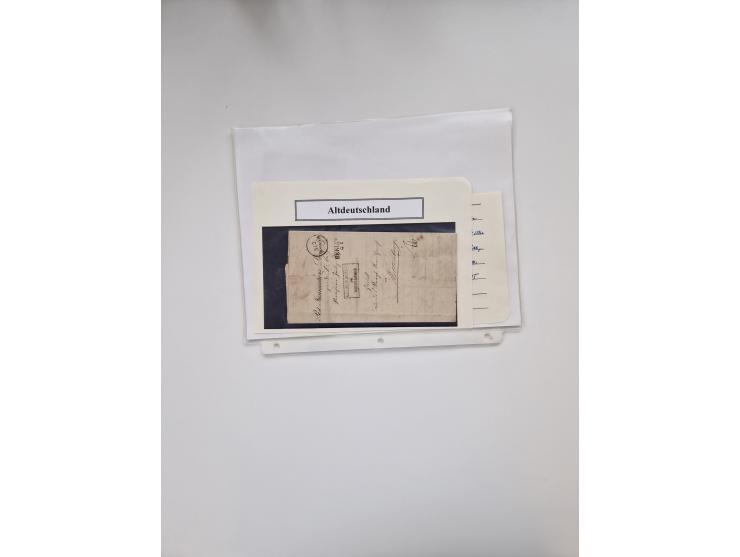 Berlin: 1817/1904,Stempel-Sammlung ab Vorphila mit ca. 280 Briefen, Karten und Ganzsachen mit vielen verschiedenen Stempeln i
