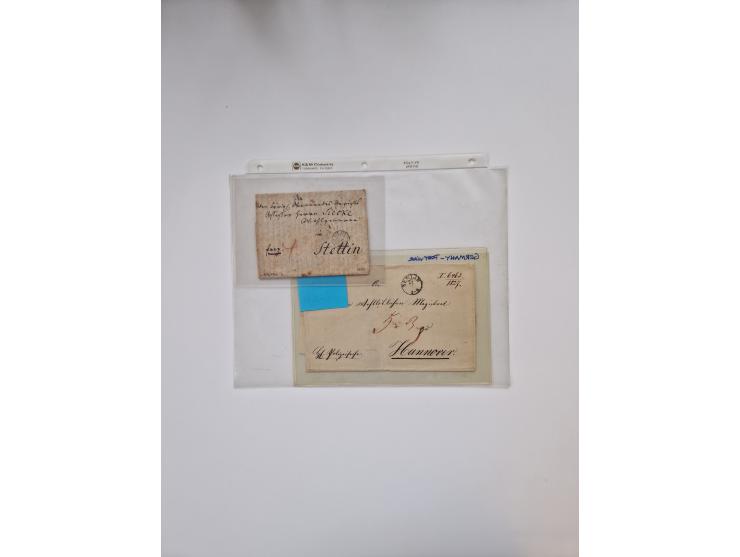 Berlin: 1817/1904,Stempel-Sammlung ab Vorphila mit ca. 280 Briefen, Karten und Ganzsachen mit vielen verschiedenen Stempeln i