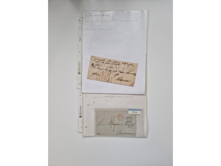 Berlin: 1817/1904,Stempel-Sammlung ab Vorphila mit ca. 280 Briefen, Karten und Ganzsachen mit vielen verschiedenen Stempeln i