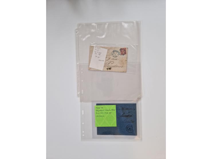 Berlin: 1817/1904,Stempel-Sammlung ab Vorphila mit ca. 280 Briefen, Karten und Ganzsachen mit vielen verschiedenen Stempeln i