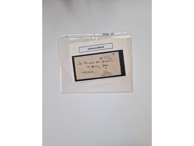 Berlin: 1817/1904,Stempel-Sammlung ab Vorphila mit ca. 280 Briefen, Karten und Ganzsachen mit vielen verschiedenen Stempeln i