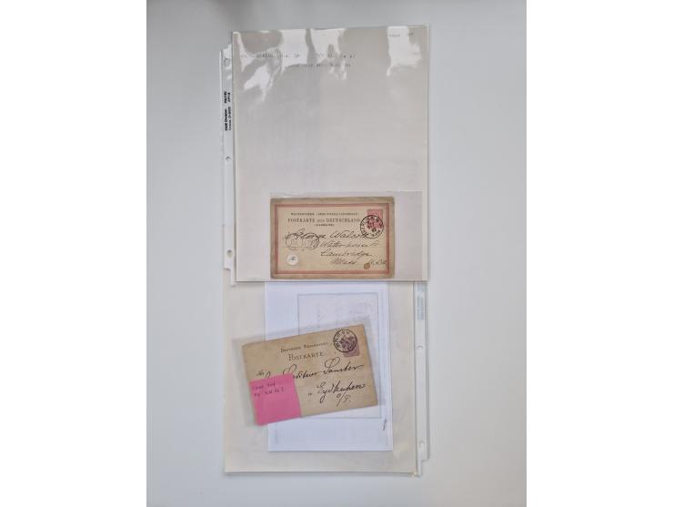 Berlin: 1817/1904,Stempel-Sammlung ab Vorphila mit ca. 280 Briefen, Karten und Ganzsachen mit vielen verschiedenen Stempeln i