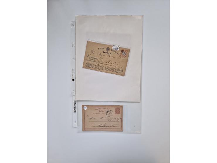 Berlin: 1817/1904,Stempel-Sammlung ab Vorphila mit ca. 280 Briefen, Karten und Ganzsachen mit vielen verschiedenen Stempeln i