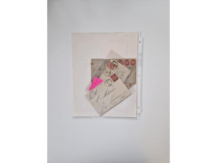 Berlin: 1817/1904,Stempel-Sammlung ab Vorphila mit ca. 280 Briefen, Karten und Ganzsachen mit vielen verschiedenen Stempeln i