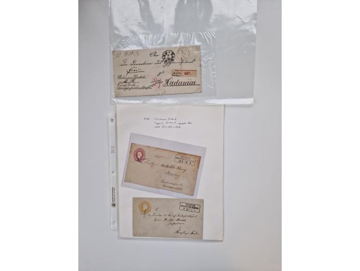 Berlin: 1817/1904,Stempel-Sammlung ab Vorphila mit ca. 280 Briefen, Karten und Ganzsachen mit vielen verschiedenen Stempeln i