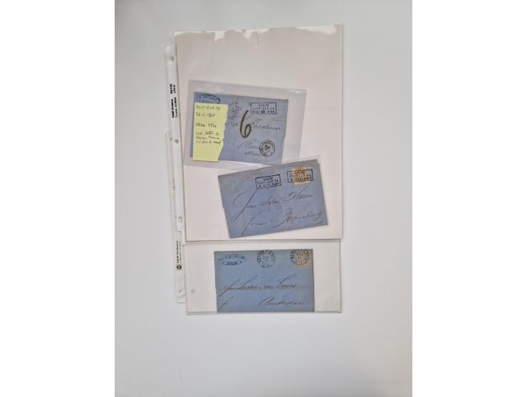 Berlin: 1817/1904,Stempel-Sammlung ab Vorphila mit ca. 280 Briefen, Karten und Ganzsachen mit vielen verschiedenen Stempeln i