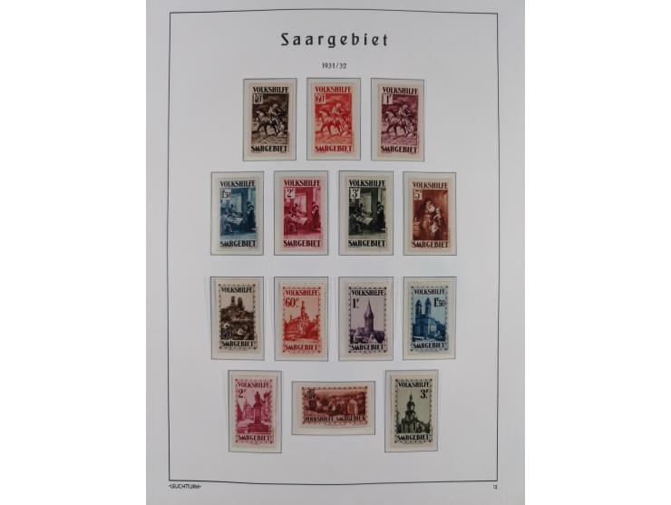 1920/59, in den Hauptnummern komplette, meist ungebrauchte Sammlung inkl. Dienstmarken, dabei u.a. Mi.-Nr. 1-17, 18-31, 124-3