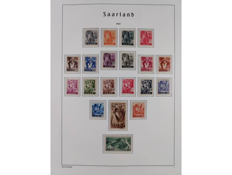 1920/59, in den Hauptnummern komplette, meist ungebrauchte Sammlung inkl. Dienstmarken, dabei u.a. Mi.-Nr. 1-17, 18-31, 124-3