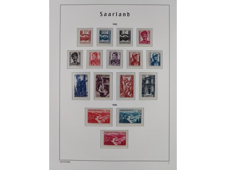 1920/59, in den Hauptnummern komplette, meist ungebrauchte Sammlung inkl. Dienstmarken, dabei u.a. Mi.-Nr. 1-17, 18-31, 124-3