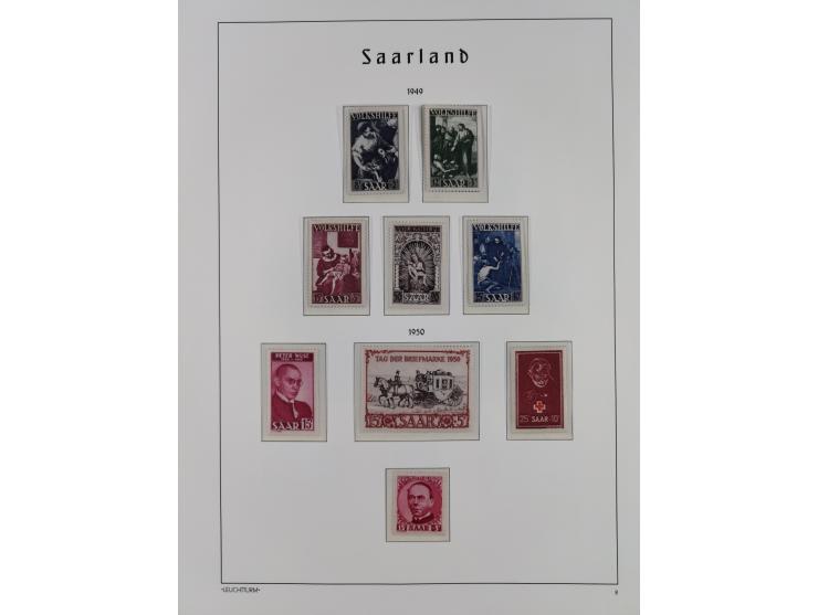 1920/59, in den Hauptnummern komplette, meist ungebrauchte Sammlung inkl. Dienstmarken, dabei u.a. Mi.-Nr. 1-17, 18-31, 124-3