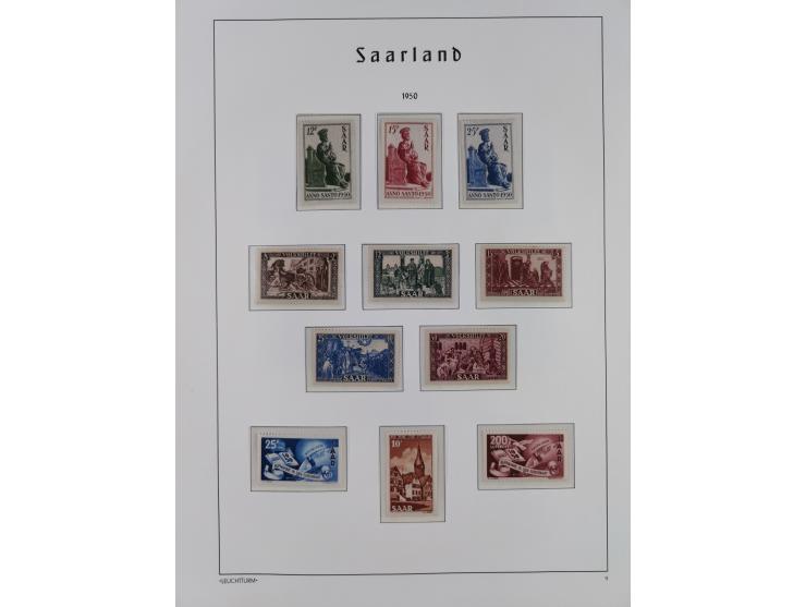 1920/59, in den Hauptnummern komplette, meist ungebrauchte Sammlung inkl. Dienstmarken, dabei u.a. Mi.-Nr. 1-17, 18-31, 124-3