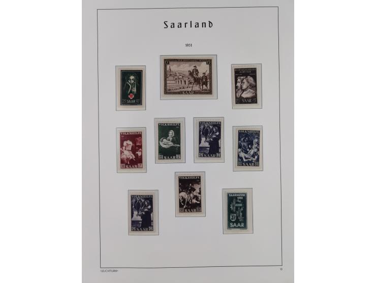 1920/59, in den Hauptnummern komplette, meist ungebrauchte Sammlung inkl. Dienstmarken, dabei u.a. Mi.-Nr. 1-17, 18-31, 124-3