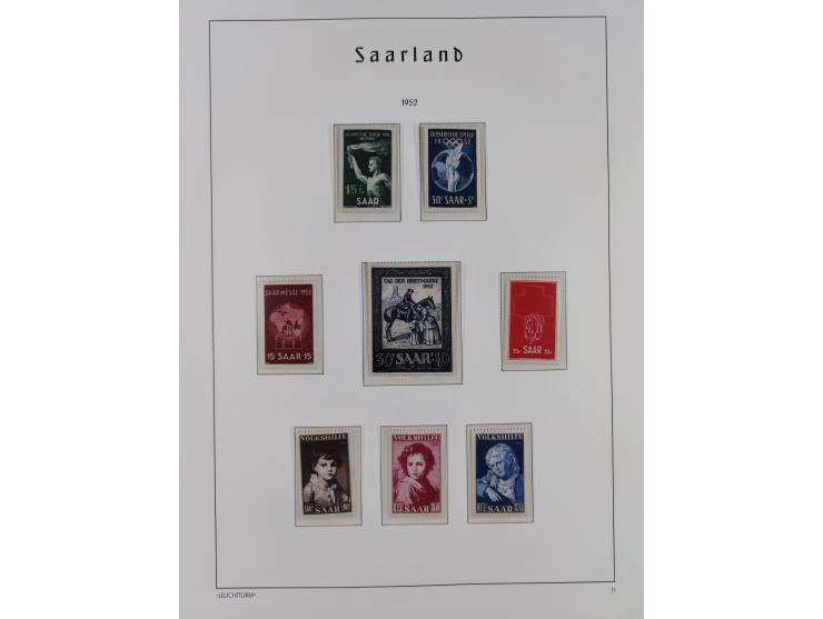 1920/59, in den Hauptnummern komplette, meist ungebrauchte Sammlung inkl. Dienstmarken, dabei u.a. Mi.-Nr. 1-17, 18-31, 124-3