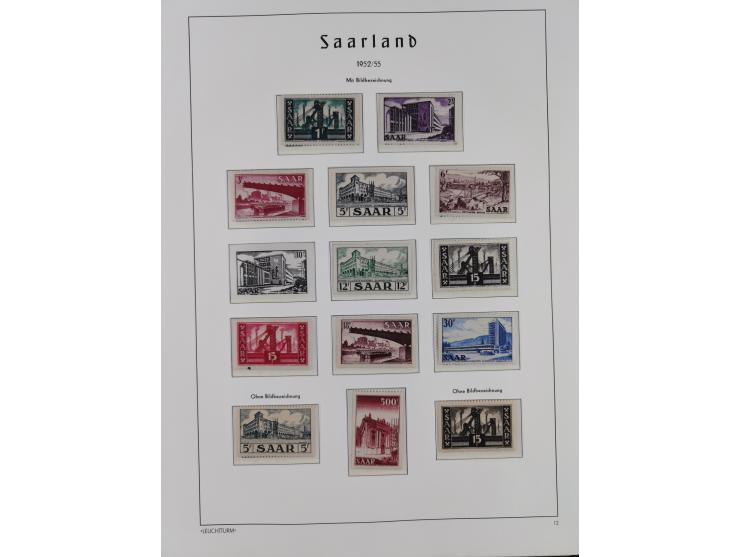 1920/59, in den Hauptnummern komplette, meist ungebrauchte Sammlung inkl. Dienstmarken, dabei u.a. Mi.-Nr. 1-17, 18-31, 124-3