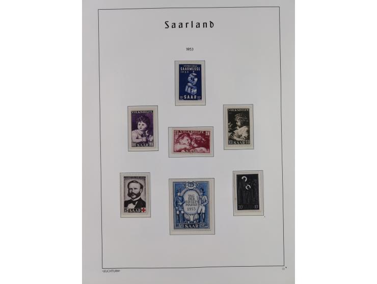 1920/59, in den Hauptnummern komplette, meist ungebrauchte Sammlung inkl. Dienstmarken, dabei u.a. Mi.-Nr. 1-17, 18-31, 124-3