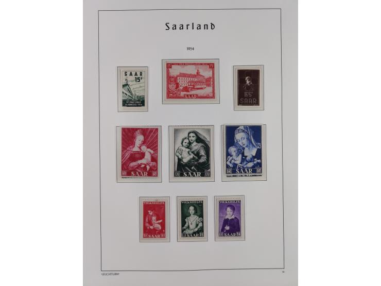 1920/59, in den Hauptnummern komplette, meist ungebrauchte Sammlung inkl. Dienstmarken, dabei u.a. Mi.-Nr. 1-17, 18-31, 124-3